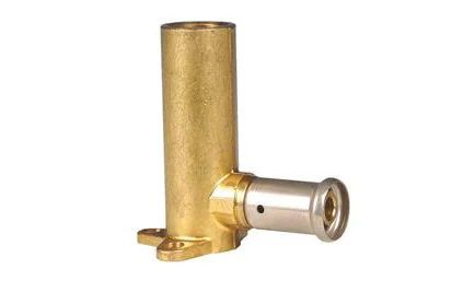 Henco MES SANITAIR MUURPLAAT BINNENDRAAD LANG 16X1/2 Henco 4P-1604