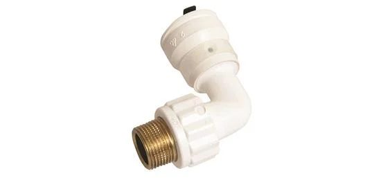 Henco Persovergangsknie messing 26/3mm x 3/4" F 90° (drink)water Henco 5SK-2605