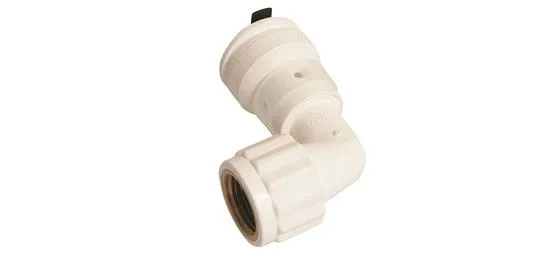 Henco Persovergangsknie messing 20/3mm x 3/4" F 90° (drink)water Henco 6SK-2004BP