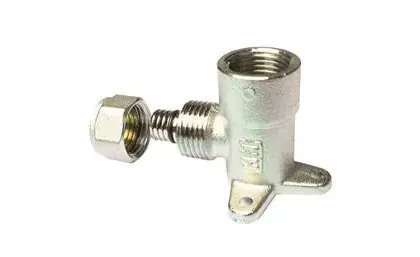 Henco SANITAIR MUURPLAAT BINNENDRAAD 16X1/2 CW617 Henco 7-1604-S
