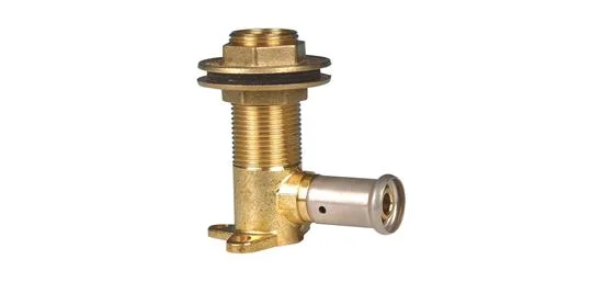 Henco MES SANITAIR MUURPLAAT BUITENDRAAD 16X3/4 Henco 7P-1605