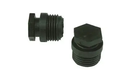 Henco PVDF ZWARTE STOP VOOR 1/2  NIPPEL Henco BP04