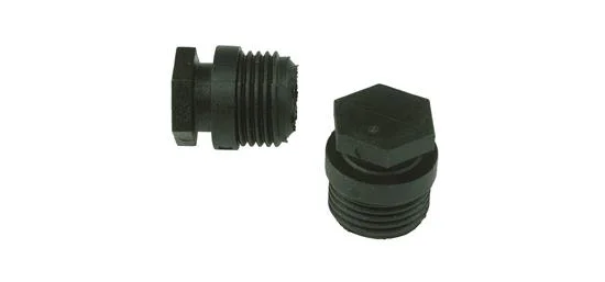Henco PVDF ZWARTE STOP VOOR 1/2  NIPPEL Henco BP04