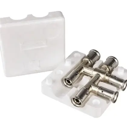 Henco Isolatieschaal appendage Henco thermische isolatie Ø16mm rechthoekig ISO-BOX