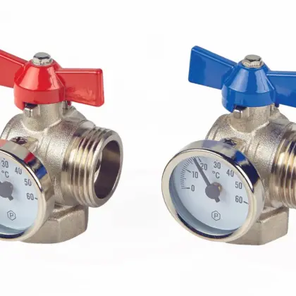 Henco Vlinderkraan met volle doorlaat DN 1" FF Henco UFH-BMH0606T-VN