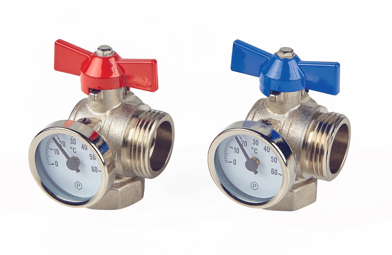 Henco Vlinderkraan met volle doorlaat DN 1" FF Henco UFH-BMH0606T-VN