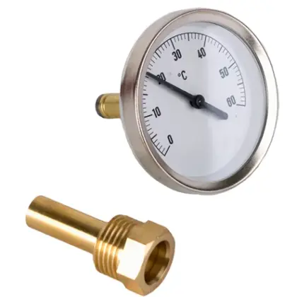 Henco THERMOMETER MET DOMPELBUIS TEMP. 0/60 GR. Henco UFH-C191800