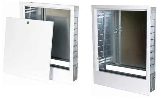 Henco Installatiekast inbouw Henco 965x575x175mm staal met deur UFH-CAB-I965