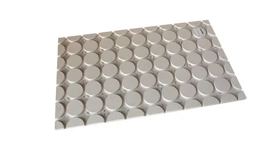 Henco GIPSVEZELPLAAT 18MM,RONDE FREZING VOOR RENO12  SYSTEEM Henco UFH-P18-GP18