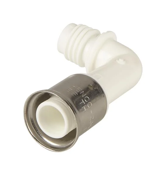 Henco VOEDING VERDELER BOCHT 90 TOEVOER BOVEN - 20 Henco VVPK90-20-U