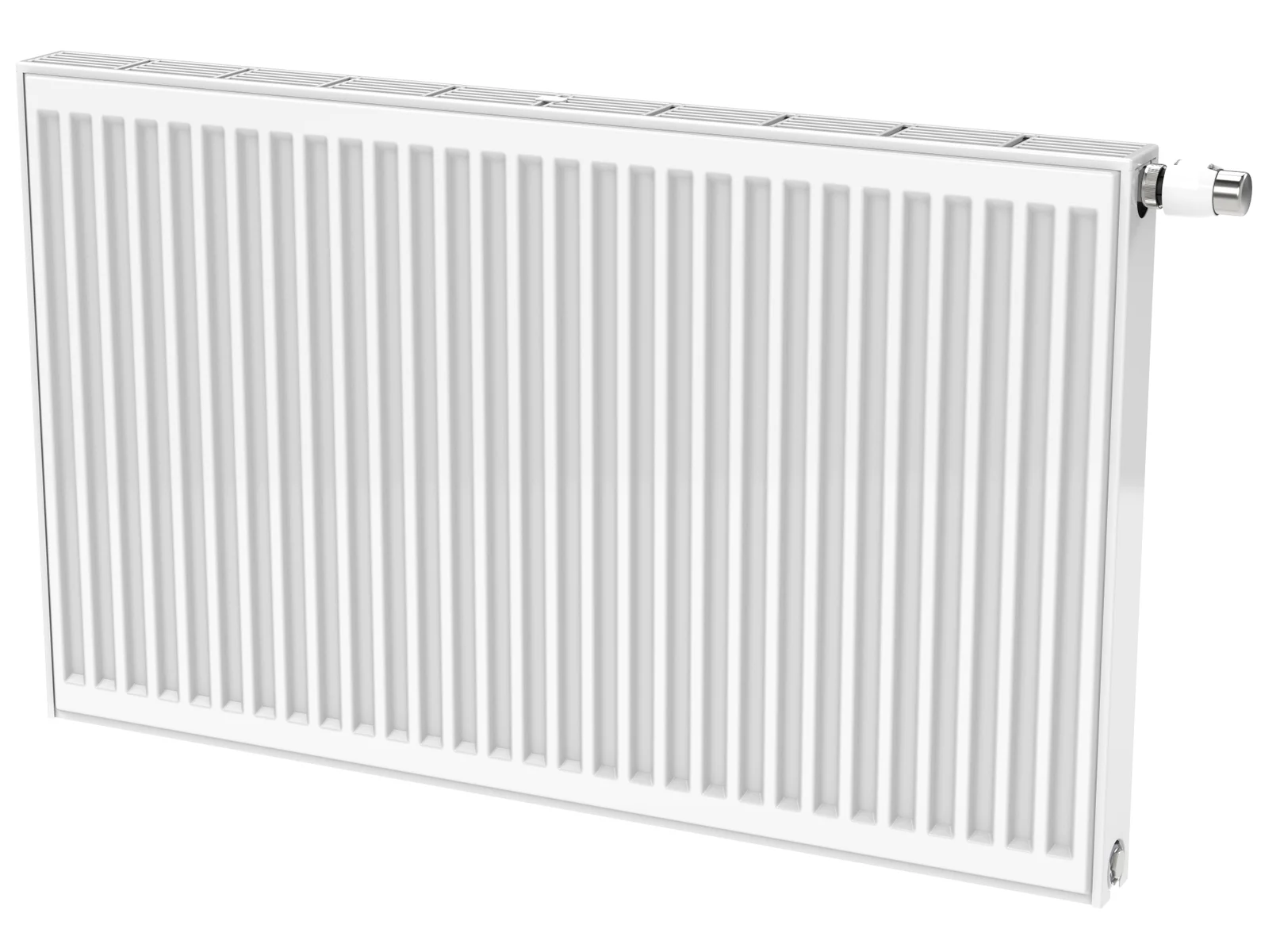 Henrad Paneelradiator Henrad Premium All-In 22 HxL=700x900mm 1765W (75/65/20) wit RAL9016 , aansluiting: rechts 0221072209
