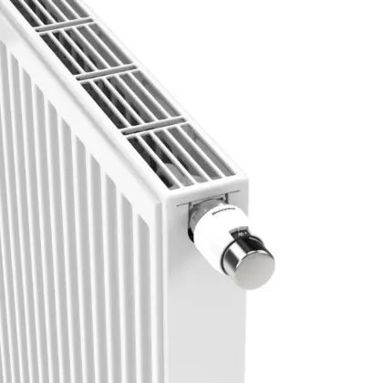Henrad Paneelradiator Henrad Premium All-In 33 HxL=300x1000mm 1349W (75/65/20) wit RAL9016 , aansluiting: rechts 0221033310