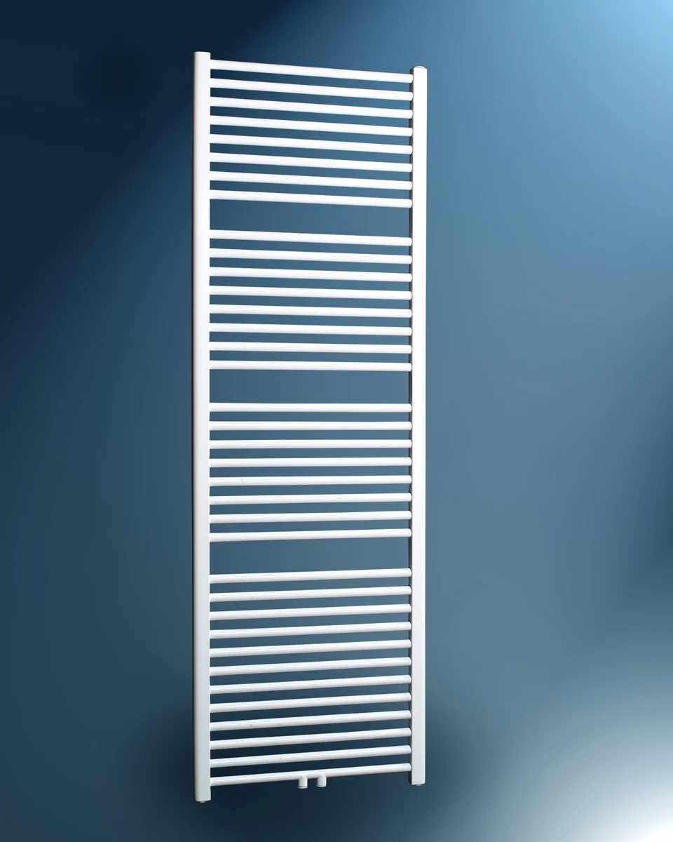 Henrad Sierradiator Henrad Oceanus CT HxL=1411x495mm wit RAL9016 , aansluiting midden 01840110