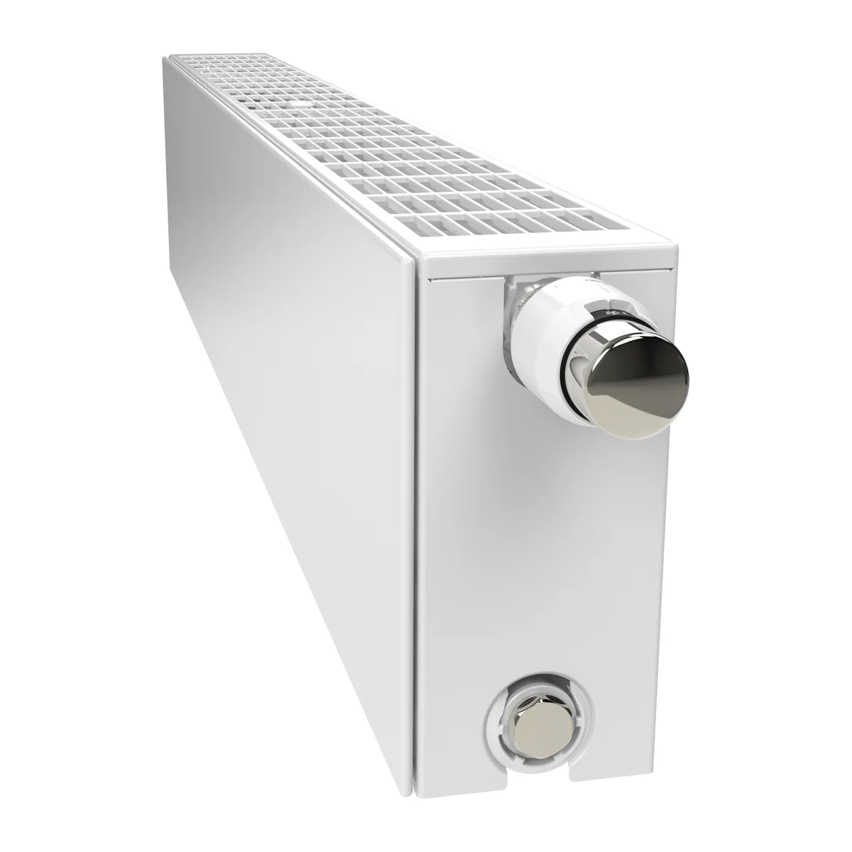 Henrad Paneelradiator Henrad Everest Plan Plint D 22 HxL=200x1600mm 922W (75/65/20) wit RAL9016