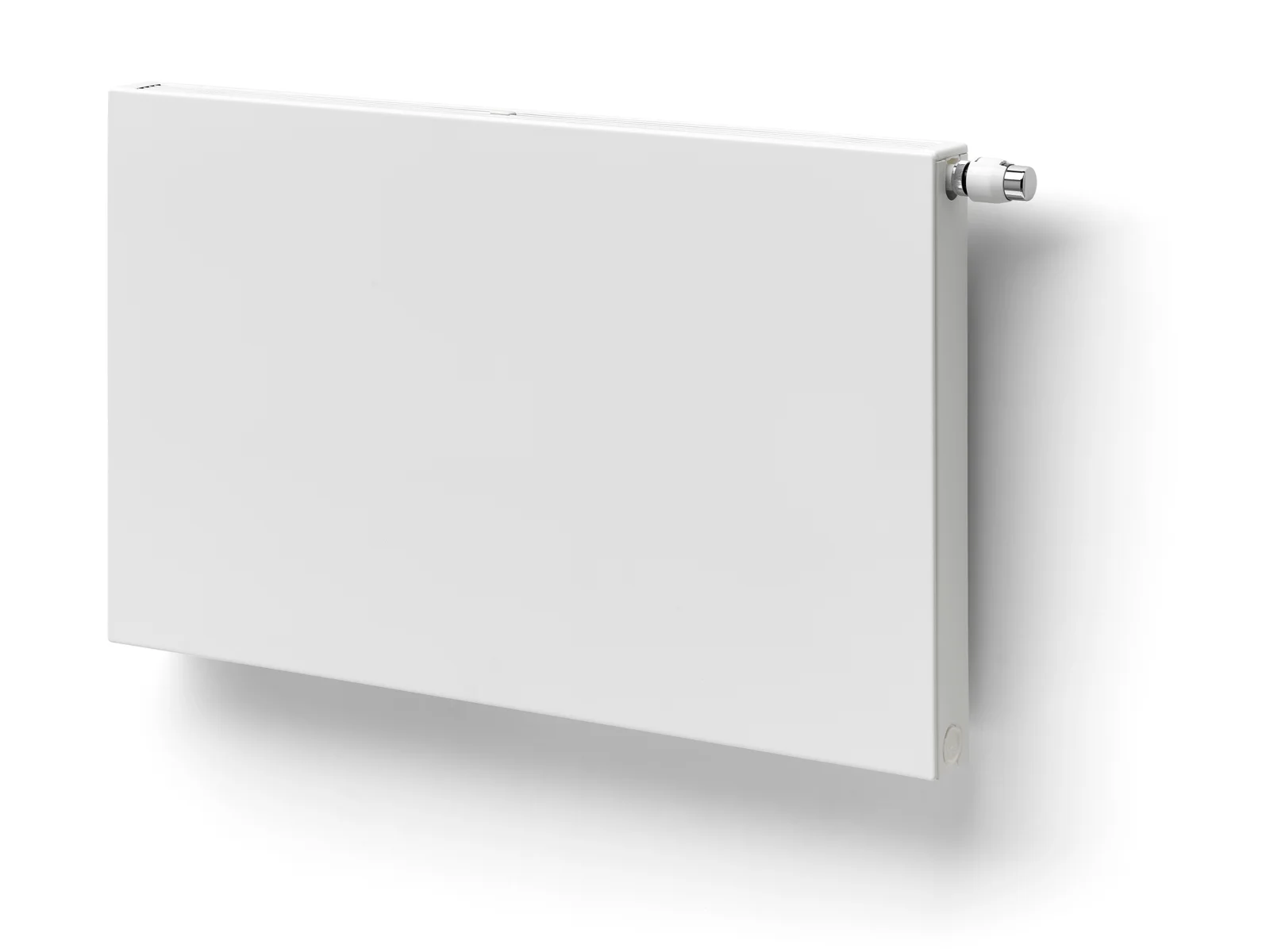 Henrad Paneelradiator Henrad Everest Plan ECO 11 HxL=500x2200mm 1703W (75/65/20) wit RAL9016 , aansluiting: rechts / midden 0541051122