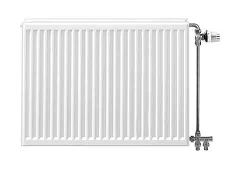 Henrad Paneelradiator Henrad Standard All-In 22 HxL=900x700mm 1717W (75/65/20) wit RAL9016 , aansluiting: links / rechts 0601092207