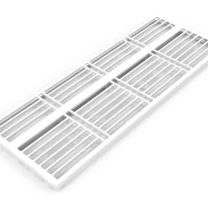 Henrad Bovenbekleding radiator Henrad L3000mm D166mm wit T33 R30023330