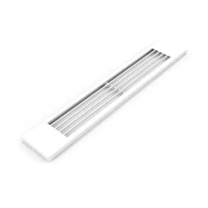Henrad Bovenbekleding radiator Henrad Grille Flatwire L1200mm D63mm wit T11 R30051112