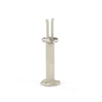Henrad Witte voetconsole onafgewerkte vloer dun T20-21 henrad T168121