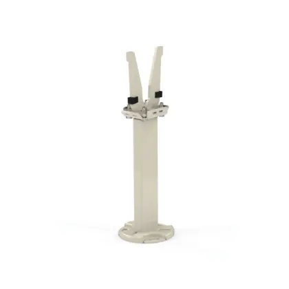 Henrad Witte voetconsole onafgewerkte vloer dun T22-44 henrad T168122