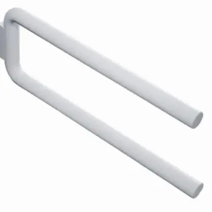 Hewi 477.09.100 99 Hewi serie 477 handdoekhouder dubbel - wit
