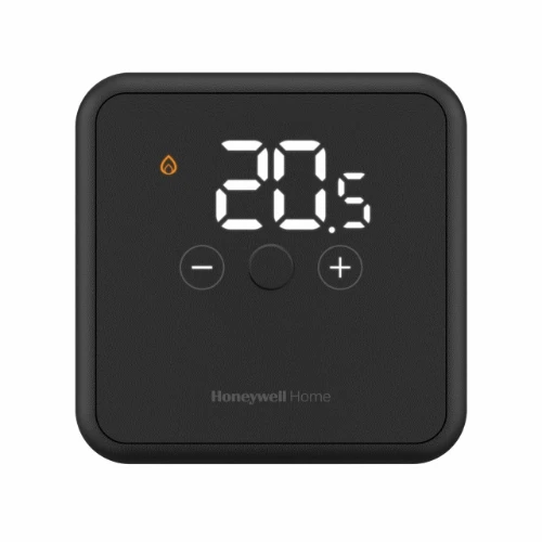 Honeywell Home DT4M digitale kamerthermostaat bedraad - Modulerend Opentherm - Zwart DT41SPMBT32