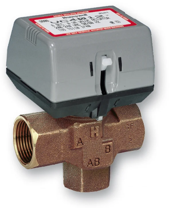 Honeywell Home Elektrisch driewegregelafsluiter Honeywell Home VC4613MP 230V AC 1" VC4613MP6000/U