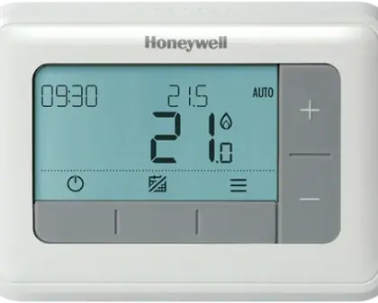 Honeywell Home T4H110A1013 Honeywell Home T4 klokthermostaat met dagprogramma - wit