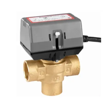 Honeywell Home VC4613MP6000/U Honeywell Home VC 3-weg zoneventiel FF 4/4 x 4/4 - 230V - met hulpcontact