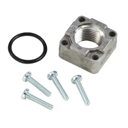 Honeywell Home Rechte aanbouwflens gasblok inc. o ring