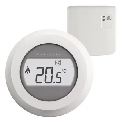 Honeywell Home Ruimteklokthermostaat Honeywell Home Round weekklok klasse IV Y87RF2012