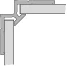 Huppe ES0202132 Huppe Wb EasyStyle binnenhoekprofiel 2550 mm - donkergrijs