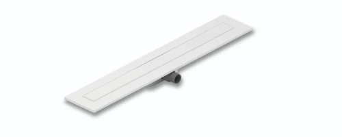 I-Drain Liquid Linear 68 White douchegoot 600 mm - inclusief rooster EP.SS.0600.W