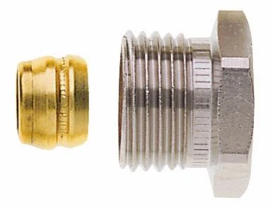 IMI Heimeier Knelkoppeling IMI Heimeier messing 15x2mm 1/2" 2201-15.351