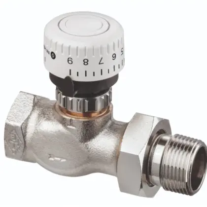 IMI Heimeier Radiatorkraan IMI Heimeier Mikrotherm recht 0122-04.500