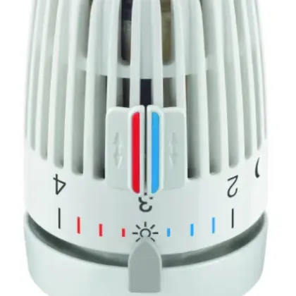 IMI Heimeier Radiatorthermostaatknop IMI Heimeier wit 6-28°C VK 9711-24.500