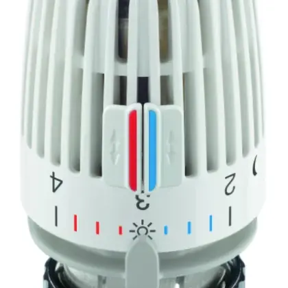 IMI Heimeier Thermost regelelement K wit aansluiting Vaillant heimeier 9712-00.500