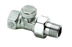 IMI Heimeier Radiatorretourkraan IMI Heimeier Regutec 1/2" 1/2" binnendraad/buitendraad 0356-02.850