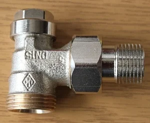 IMI Heimeier Radiatorretourkraan IMI Heimeier Regulux 3/4" 3/4" binnendraad/buitendraad 0361-02.000