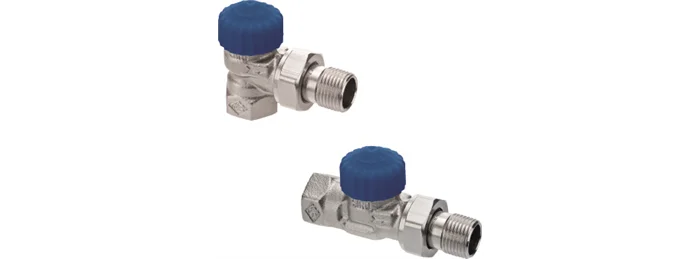 IMI Heimeier Thermostatische afsl. Lage weerstand haaks DN10 G3/8 2241-01.000