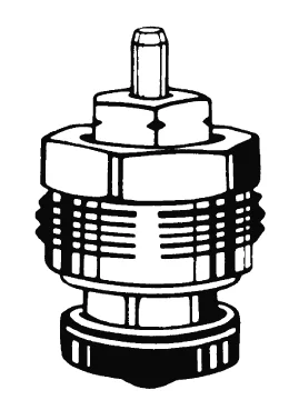 IMI Heimeier Wisselstuk Binnenwerk DN10, 15 heimeier 2340-02.299