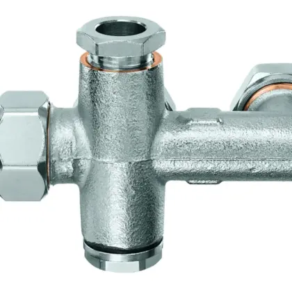 IMI Heimeier Duolux 50 tweepijps haaks DN15 R3/4 heimeier 3811-50.000