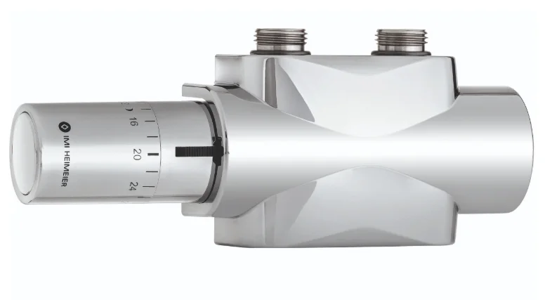 IMI Heimeier H-onderblok IMI Heimeier Multilux 3/4" ek 1/2" binnendraad recht/haaks tweepijp brons 9690-28.800