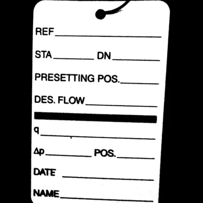 IMI TA Identificatie-etiket TA 52161990