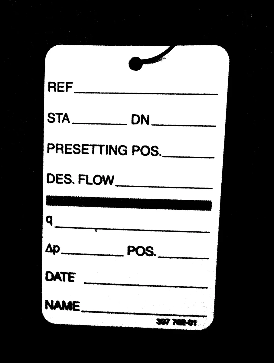 IMI TA Identificatie-etiket TA 52161990