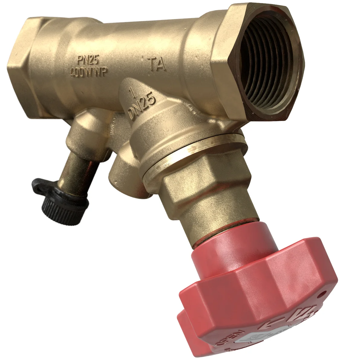 IMI TA Klepafsluiter IMI TA STS DN50 binnendraad gas cilindrisch (bspp) DN50 52849050