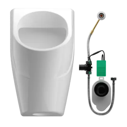 IPee U1MA.02 Ipee U1 new urinoir pack - urinoir met ingebouwde spoeling 230V