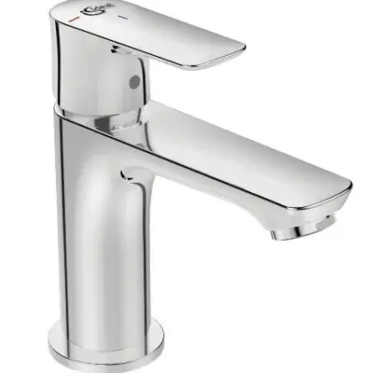 Ideal Standard Connect Air wastafelmengkraan zonder lediging - chroom - BlueStart - 5 l/min A7011AA