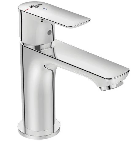 Ideal Standard Connect Air wastafelmengkraan zonder lediging - chroom - BlueStart - 5 l/min A7011AA