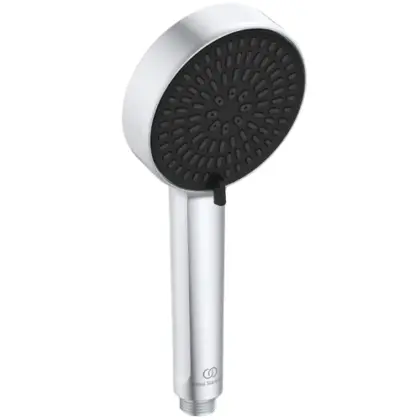 Ideal Standard Alu+ 2jets handdouche rond 100 mm - silver - 8 l/min BD580SI